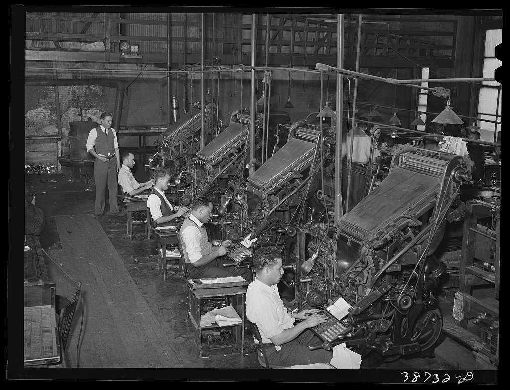 Linotype Operators